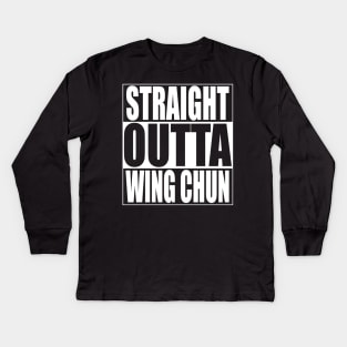 Wing Chun Kids Long Sleeve T-Shirt